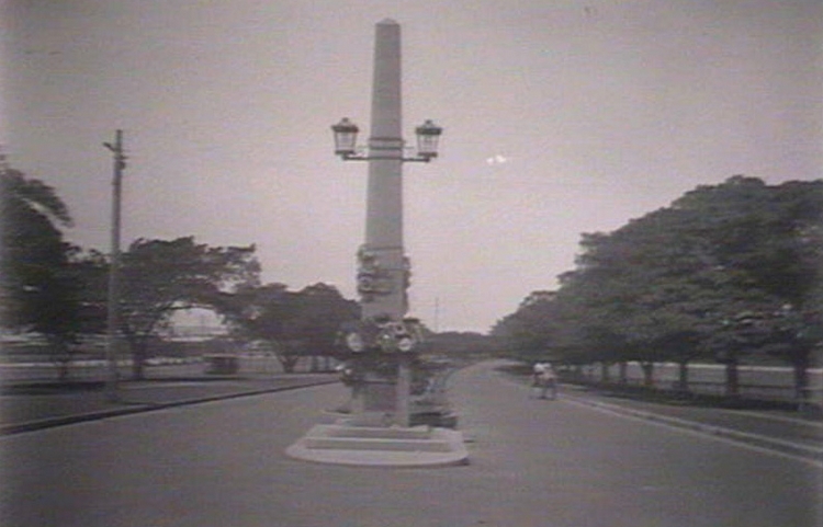 Anzac Parade Obelisk in 1922