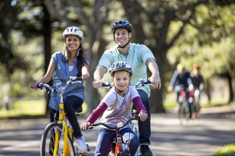 Today an estimated one million cycling visits are made to Centennial Parklands every year