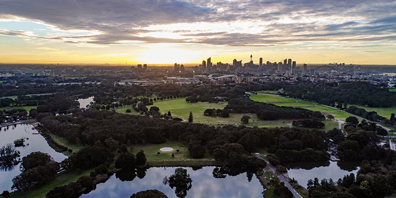 centennial park, sydney, australia