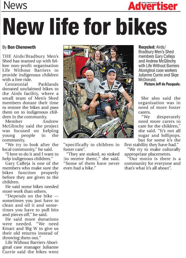 Article taken from Campbelltown Macarthur Advertiser (F2 network)