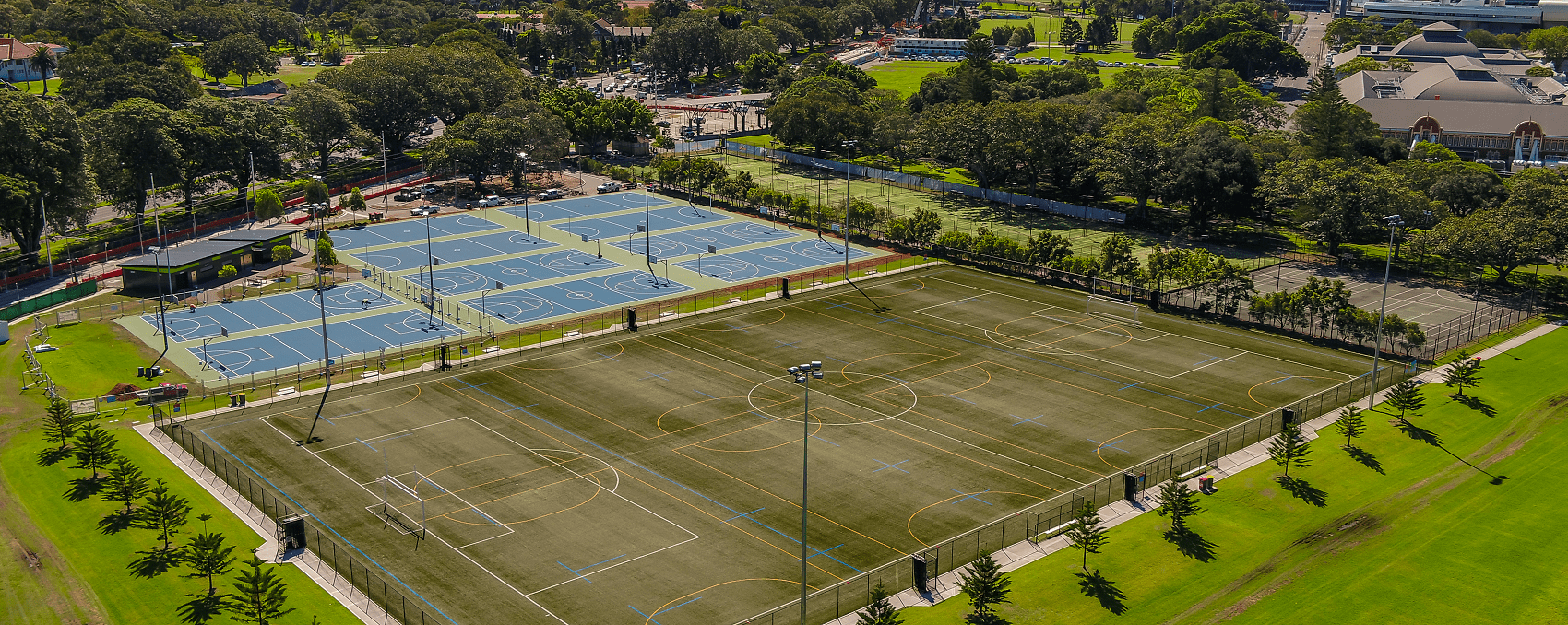 Stories Sport surfaces at Centennial Parklands Centennial Parklands