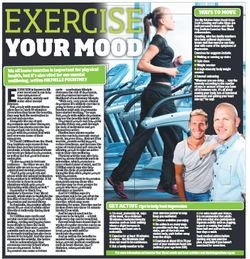 Click to download and read this article on "Exercise Your Mood Month"