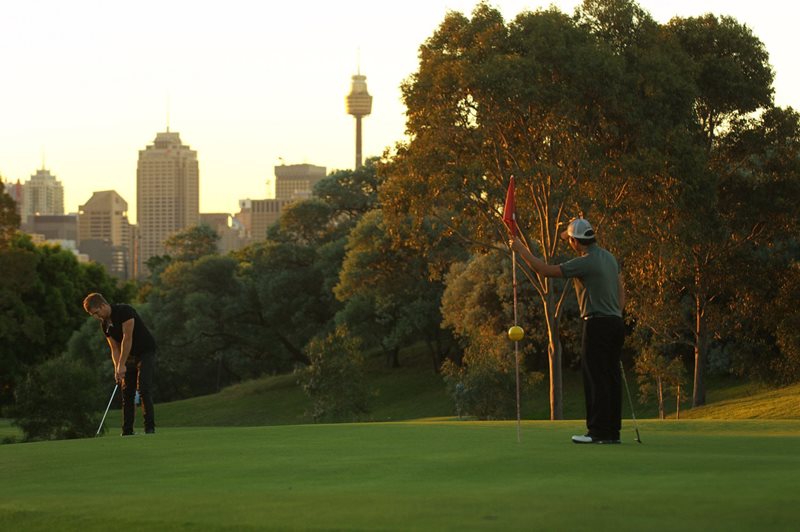 moore park golf, sydney golf, centennial park