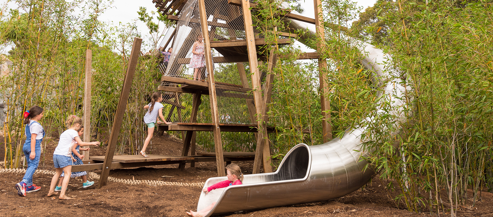 Stories It’s official Kids go wild for WILD PLAY Centennial Parklands